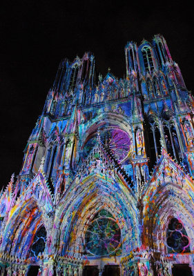 Cathedral Lightshow France
