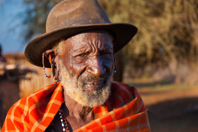 Samburu elder - Kenya