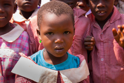 Masai school child