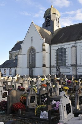 Ninove (Meerbeke) - Church & cemetery