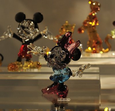 Minnie Mouse in Cristal (Swarovski)