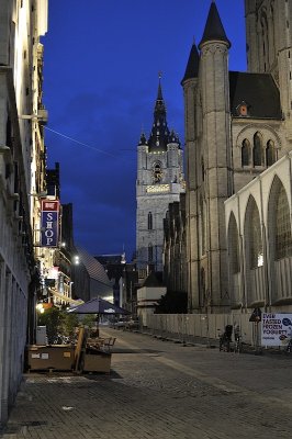 Belfort and Church St-Nicolas