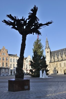 Dendermonde - grote markt - Stadhuis