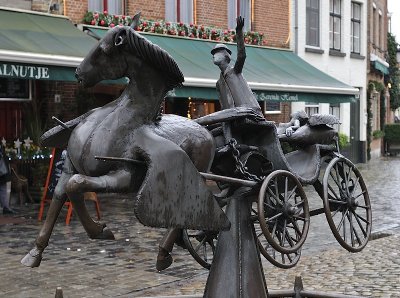 Zeus, Leda, Prometheus and Pegasus visits Bruges
