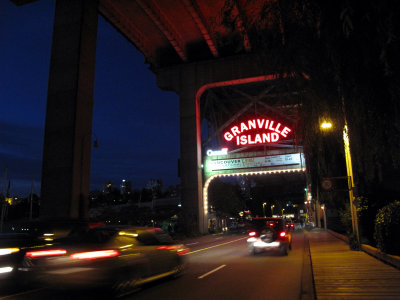 Granville Island Night