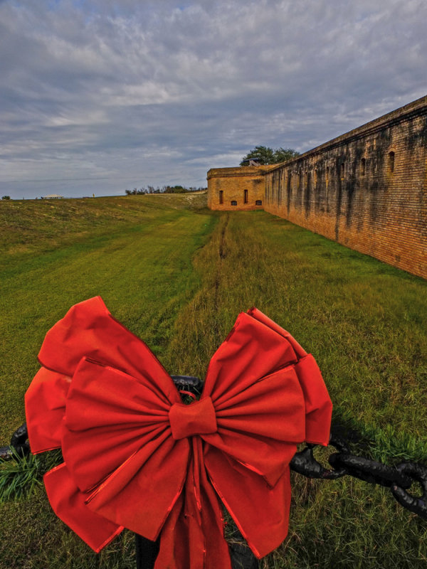 Endangered Fort Gaines, Dauphin Island, Alabama, 2012