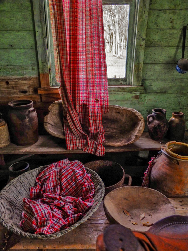 Slave cabin, Laura Plantation, Vacherie, Louisiana, 2012
