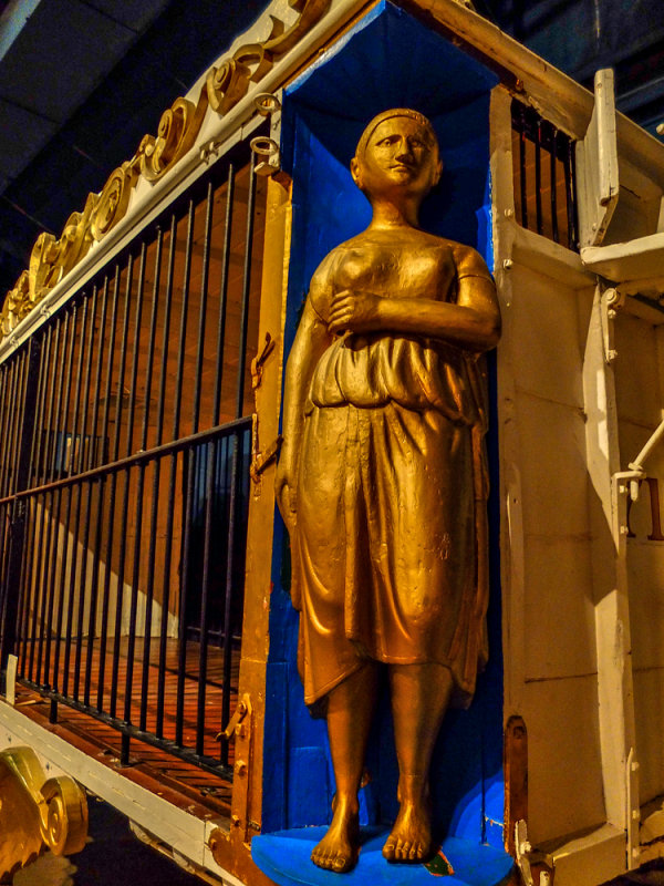 Gilded cage, Ringling Circus Museum, Sarasota, Florida, 2013