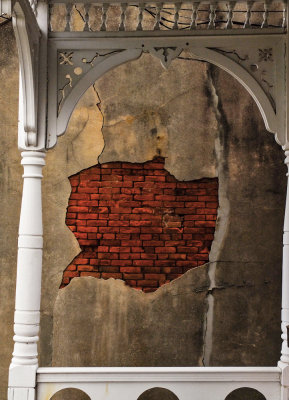 A mark of time, Natchez, Mississippi, 2012