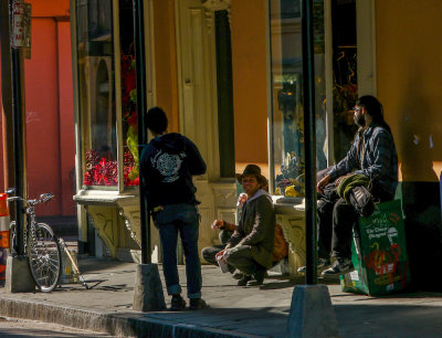 Bourbon Street Scene, New Orleans, Louisiana, 2012