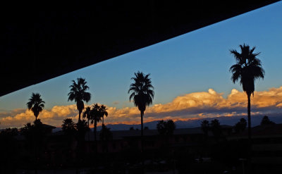 Deco sunset, Palm Springs, California, 2013