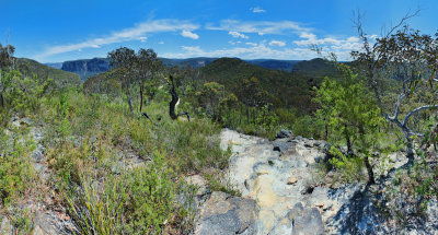 The Wall Blue Mountains NSW Australia 13 image mosaic 