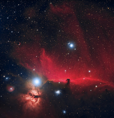 Horsehead Nebula HaLLRGB 210 140 120 90 70 total of 10 hours 30 minutes
