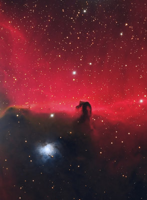 Horsehead Nebula HaLLRGB 210 140 120 90 70 double cropped