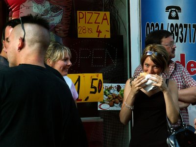 fast food girl