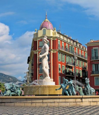 The surrealistic brightness of Massena Square