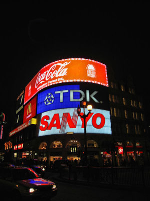 Piccadilly Circus, obviously...