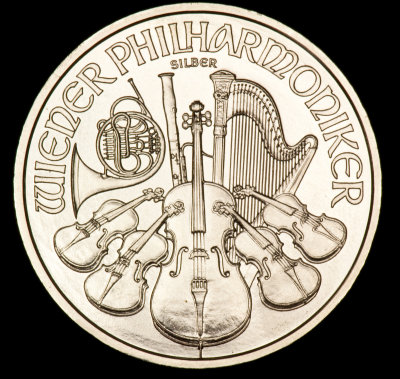 Austrian Philharmonic 1 oz Silver Coin