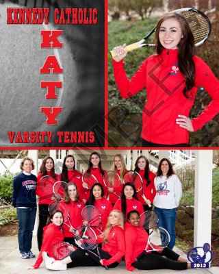 2013 Kennedy Catholic Girls Tennis