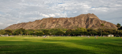 Diamond Head (from Kapiolani Park)