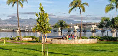 Observation site “Remembrance Circle” Pearl Harbor