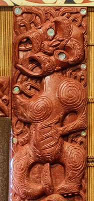 Close-up of Carvings