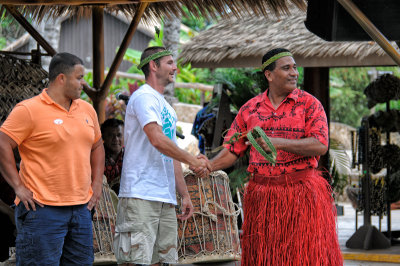 Tonga 2012 Drum beating contestants - all are winners