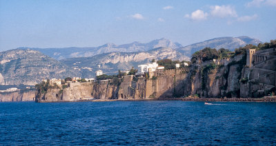 On Ferry from Sorrento to Capri