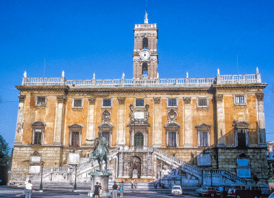 Senatorial Palace (Rome's City Hall) on Capitoline Hill