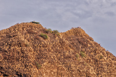 DH Observation Station on Summit -  from Kapiolani Park