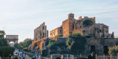Rome Forum Ruins 