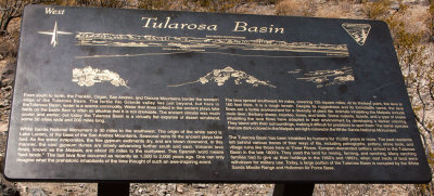 Tularosa Basin   (western edge)