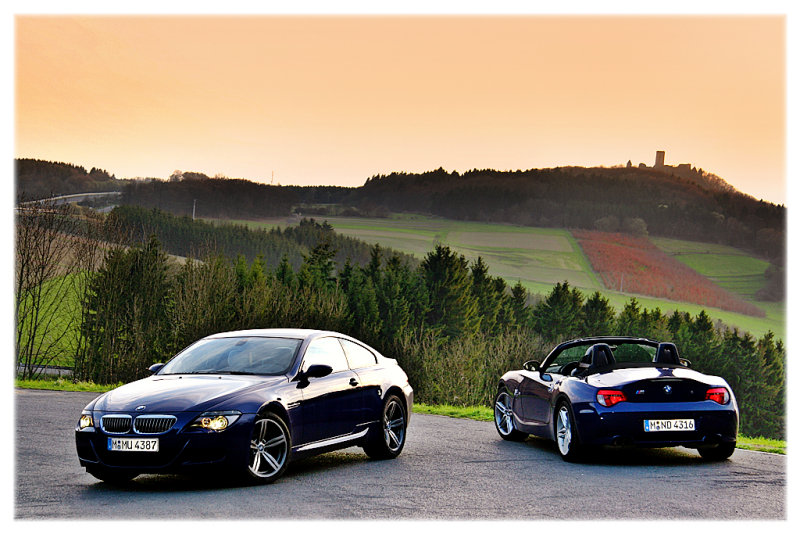 Mmmmmm... The BMW M6 and M roadster
