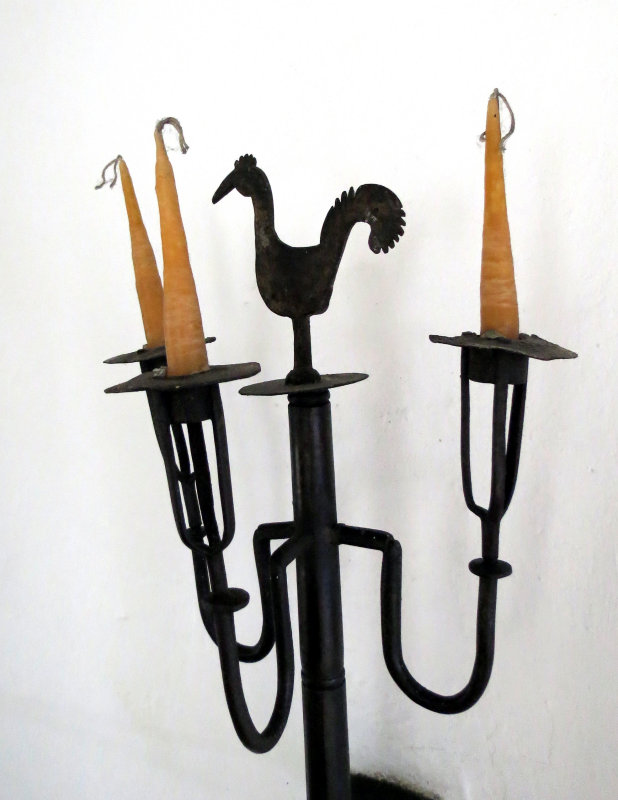 candelabre au coq