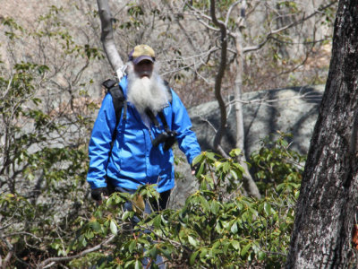 Handicap wheechair trail at the top of Bear Mt.