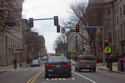 Boston Street Scene