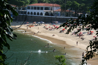 One of many beaches in Rio