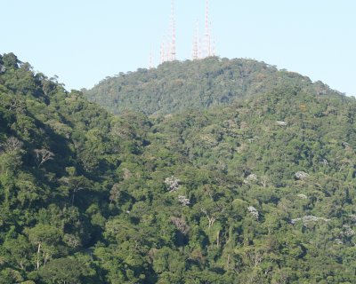 Peaks are over 1000 m