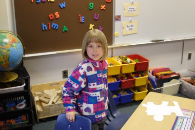 Taylar's First Day of School - First Grade