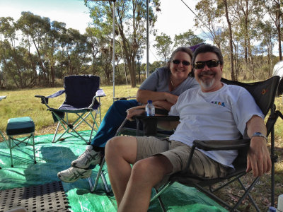 Me & My Honey at Camp