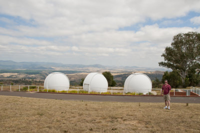 New ANU Outreach Telescope Domes 