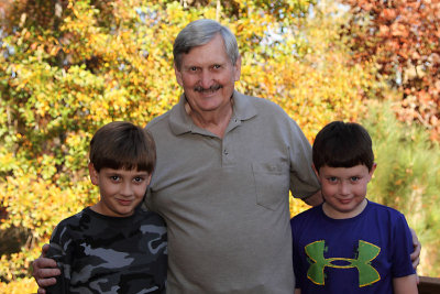 Jack with the boys