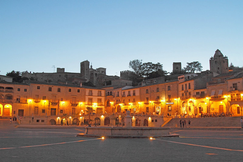Trujillo square evening