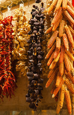 Spices out to dry...