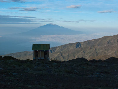 Loo with a view to Mt. Meru