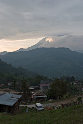 View to Mt. Kinabalu