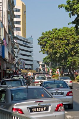 Main street of Sandakan