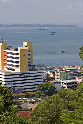 View over Sandakan