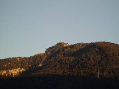 Eagles Nest seen from Berchtesgaden