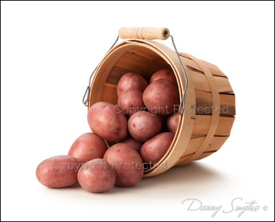 Red Potato Basket
